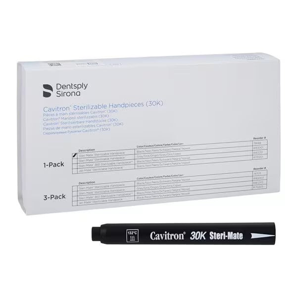 Dentsply 78688 Steri-Mate 30K Handpiece Black Dentsply 78688 Steri-Mate 30K Handpiece Black